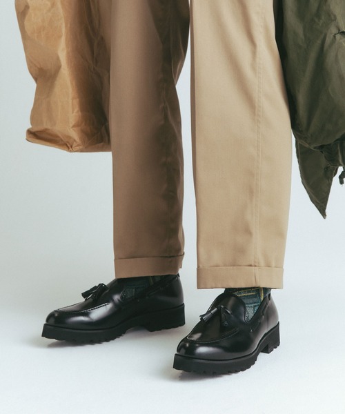 ローファー ケンフォード メンズ K026 TANK SOLE TASSEL LOAFERS