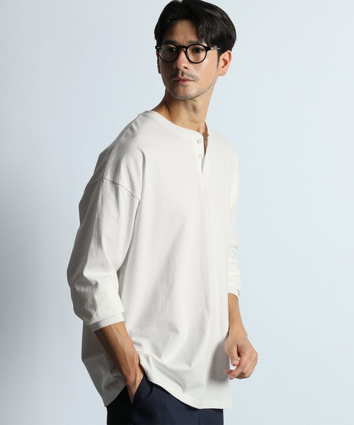 LANVIN en Bleu tシャツ 8オンス ヘビーウェイト オーバーサイズ