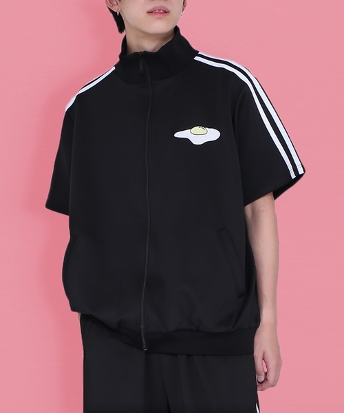 PUNYUS（プニュズ） ジャージ 半袖フードジャージトップ レディース