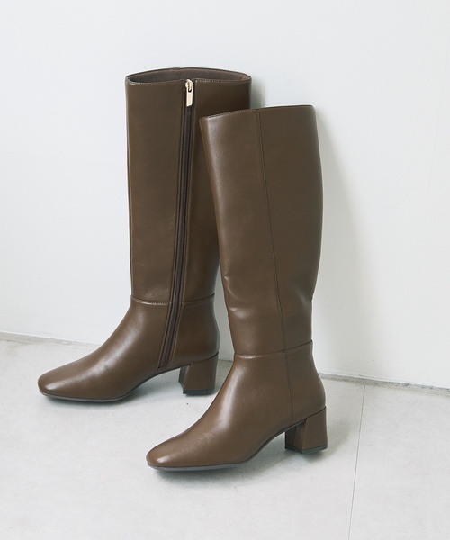 LE TALON（ル タロン） ブーツ 「追加」5cmスクエアロングブーツ