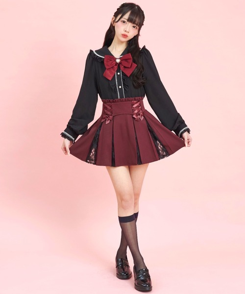 Secret Honey（シークレットハニー） ブラウス シャツ レースアップ