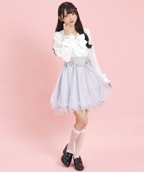 Secret Honey（シークレットハニー） ブラウス シャツ レースアップ