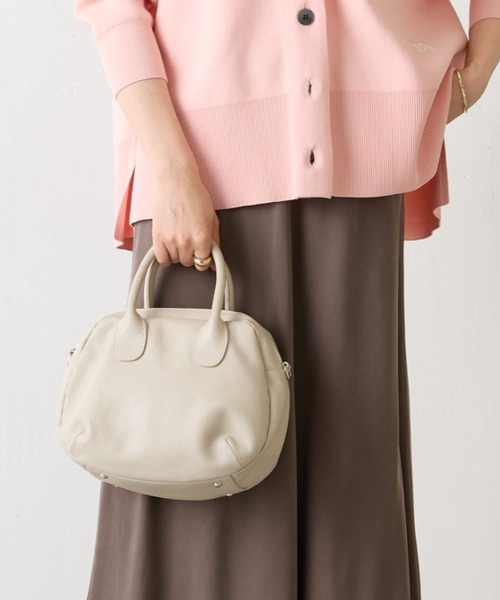 BEARDSLEY（ビアズリー） ボストンバッグ 「本革」ラウンドミニ