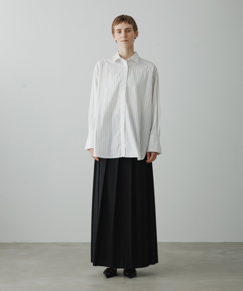 ADAM ET ROPE'（アダムエロペ） ブラウス シャツ 「EMOELLE」オーバー