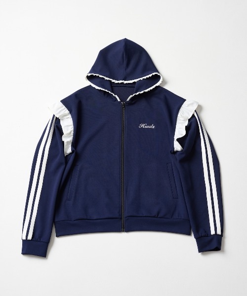 Hauls ジャージ フリル天使フード付きジャージ レディース メンズ