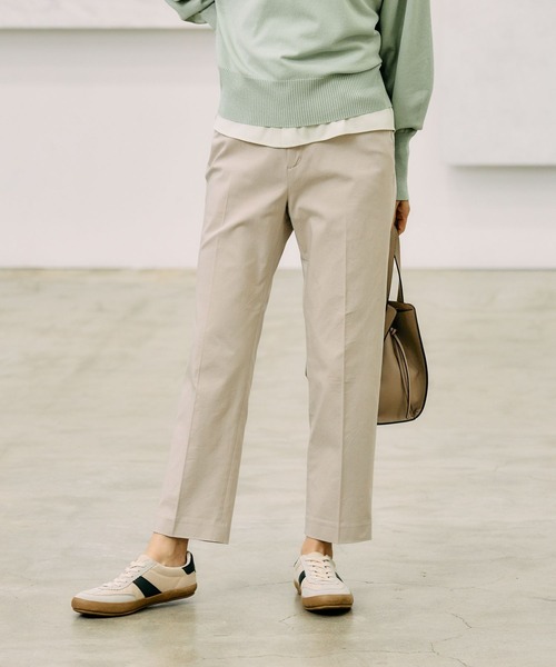 GLOBAL WORK（グローバルワーク） パンツ スゴラクストレッチスリム