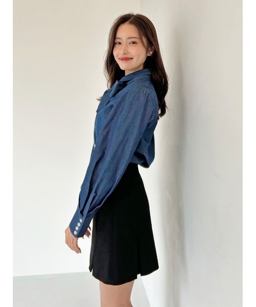 SNIDEL（スナイデル） ブラウス シャツ ボウタイシャツ レディース