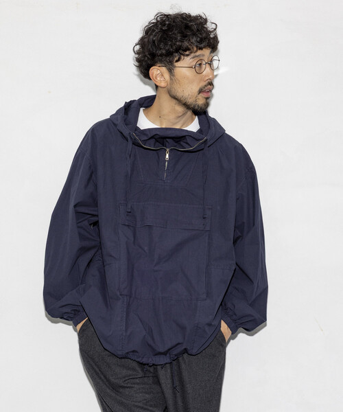 HINSON ブルゾン アウター HINSON/ヒンソン 後染め ブロード