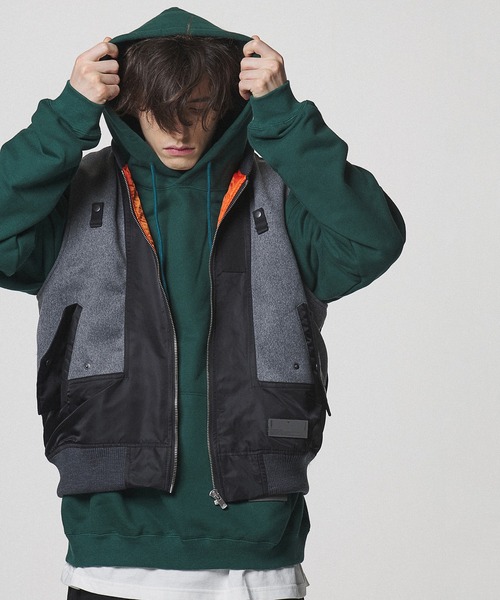 LIBERE（リベーレ） ma1 ma-1 LIBERE リベーレ / MA-1 VEST ビッグ