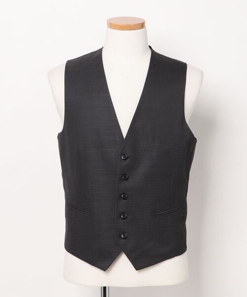 TAKA-Q（タカキュー） セットアップ 「光沢 ウール混 ストレッチ