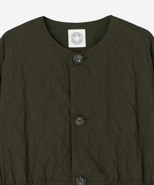 ORCIVAL（オーシバル） ノーカラーコート コート | キルティング