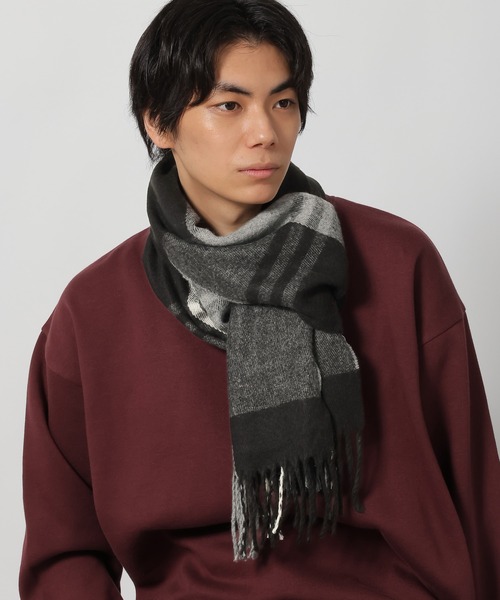 LAKOLE（ラコレ） マフラー ストール アソートチェックマフラー