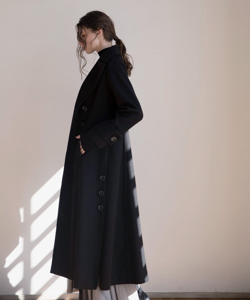 MIELI INVARIANT（ミエリインヴァリアント） コート FREE モカ