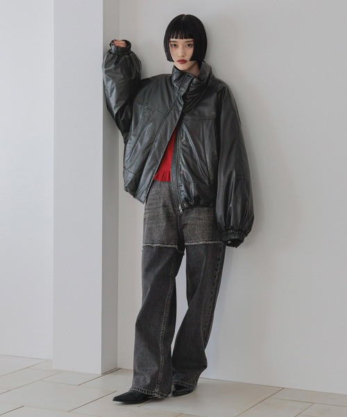 LOWRYS FARM（ローリーズファーム） ブルゾン アウター レザー