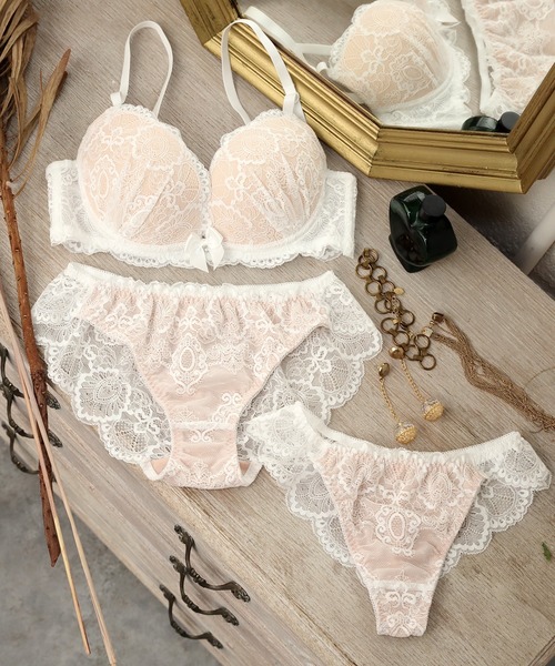 Absorle（アブソール） ブラジャー ショーツセット ヌーディー