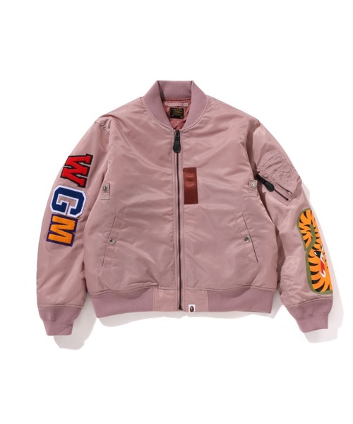 A BATHING APE（アベイシングエイプ） ma1 ma-1 SHARK MA-1 レディース