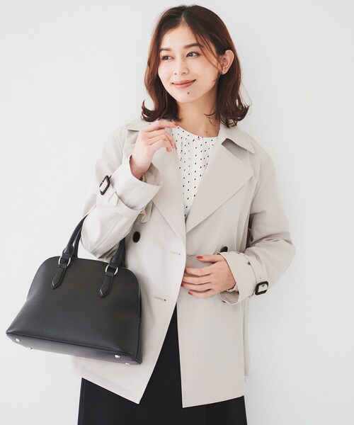 UNTITLED（アンタイトル） トレンチコート コート 「洗える/ストレッチ