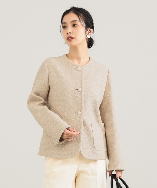 Demi-Luxe BEAMS（デミルクス ビームス） ジャケット ノーカラー