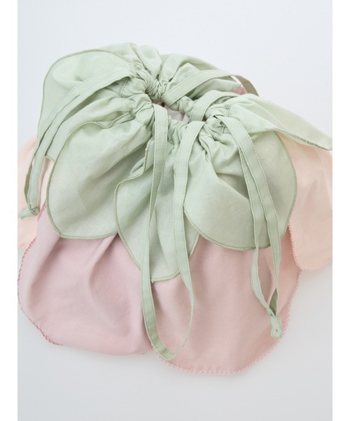 PINK HOUSE（ピンクハウス） トートバッグ スイートピー花びらフリル