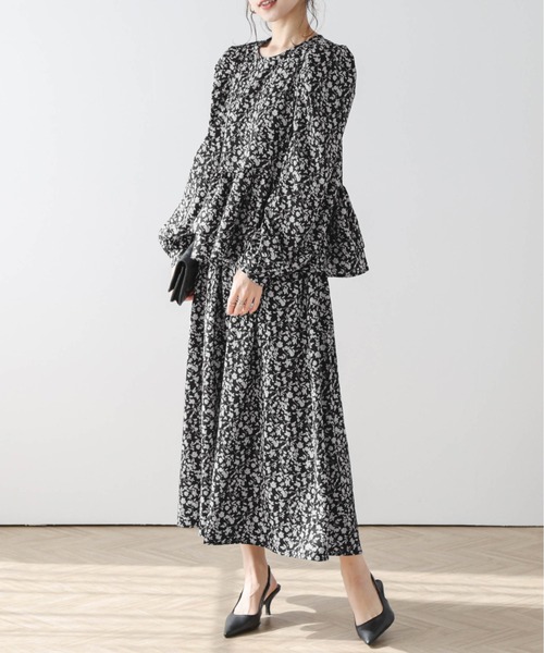 La-gemme（ラジェム） セットアップ 花柄セットアップ レディース