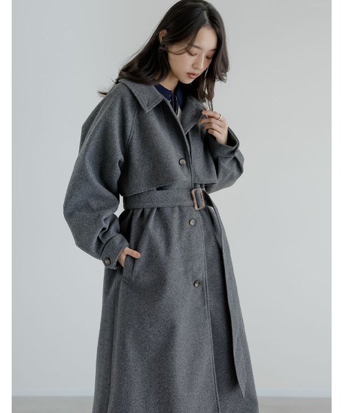 Re:EDIT（リエディ） ステンカラーコート コート 「2025AW COLLECTION