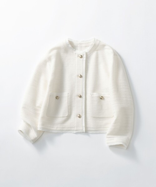 23区（ニジュウサンク） ジャケット ノーカラージャケット 「Oggi5月号