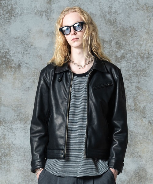 glamb（グラム） 革ジャン ライダース Hidden Valley Leather Jacket