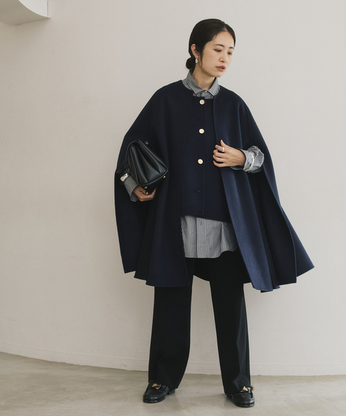 VERMEIL par iena（ヴェルメイユパーイエナ） ポンチョ リバーマント