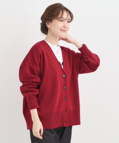 SHOO・LA・RUE（シューラルー） カーディガン 「洗える/毛玉レス」表面