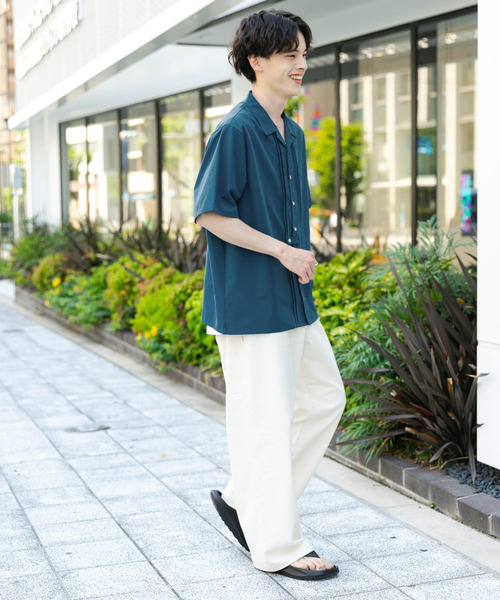 SENSE OF PLACE by URBAN RESEARCH シャツ デザインオープンカラー