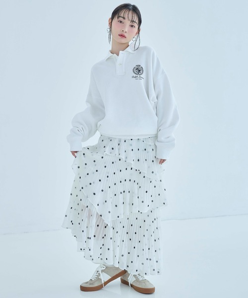 SNIDEL（スナイデル） スカート Sustainableプリーツティアード