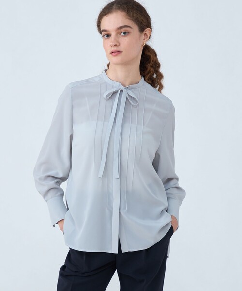 TOMORROWLAND（トゥモローランド） ブラウス シャツ クリアデシン