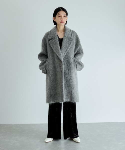 ADAM ET ROPE'（アダムエロペ） オールインワン ベロアロンパース