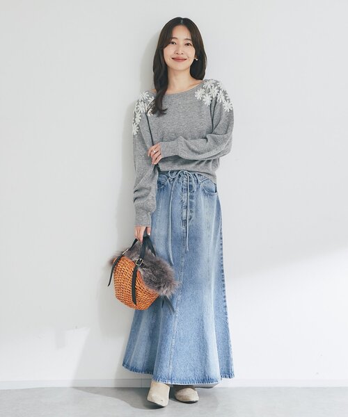 La boutique Bonbon（ラブティックボンボン） デニムスカート 「今すぐ