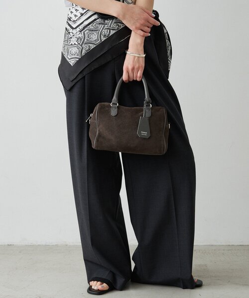 russet（ラシット） ボストンバッグ スエード2WAYミニボストンバッグ