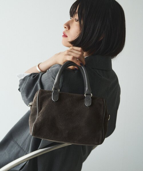 russet（ラシット） ボストンバッグ スエード2WAYミニボストンバッグ