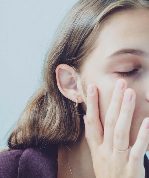 ete（エテ） ピアス K10YG クレール カット ピアス レディース