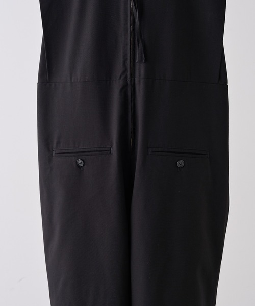 pual ce cin サロペット オーバーオール 「Du noir」オールインワン