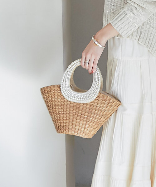 La boutique Bonbon（ラブティックボンボン） かごバッグ カゴバッグ