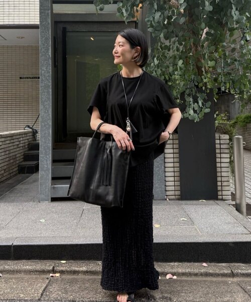 ear PAPILLONNER（イア パピヨネ） トートバッグ タッセルトートバッグ