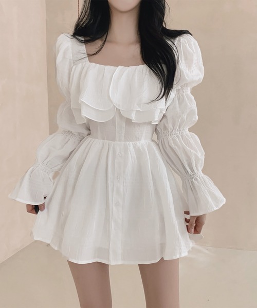 Girly Doll（ガーリードール） ワンピース フリルギャザーミニ