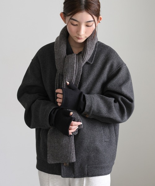 select MOCA（セレクトモカ） アームカバー フィンガーレスニット