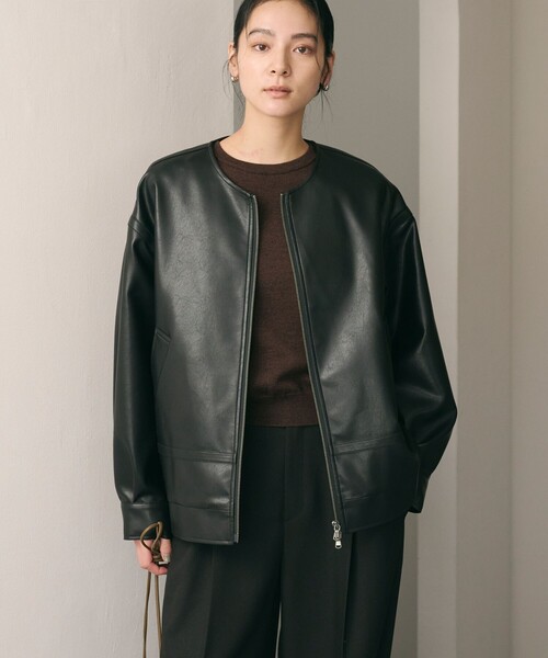 BEAUTY＆YOUTH UNITED ARROWS ブルゾン アウター 「WEB限定」レザー