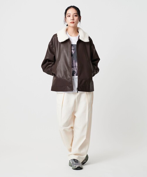 BEAUTY＆YOUTH UNITED ARROWS ブルゾン アウター 「WEB限定」レザー
