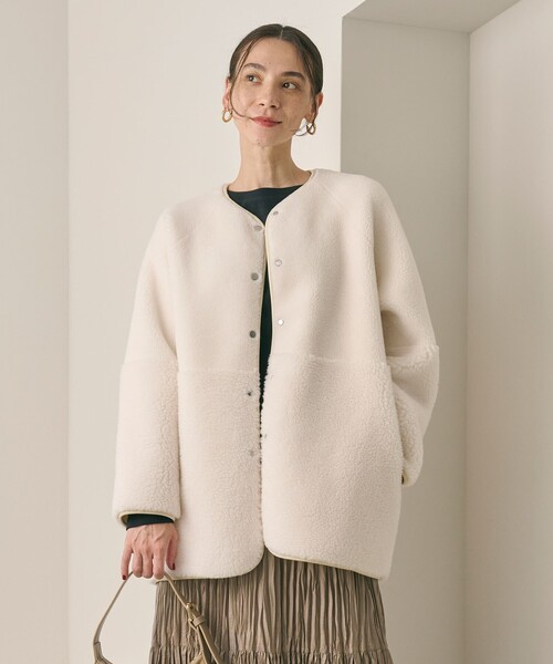 BEAUTY＆YOUTH UNITED ARROWS コート アウター 「WEB限定」ボア