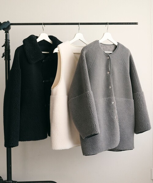 BEAUTY＆YOUTH UNITED ARROWS コート アウター 「WEB限定」ボア