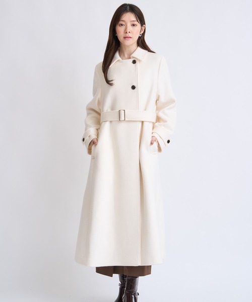 NOELA（ノエラ） コート アウター ステンカラーウールコート