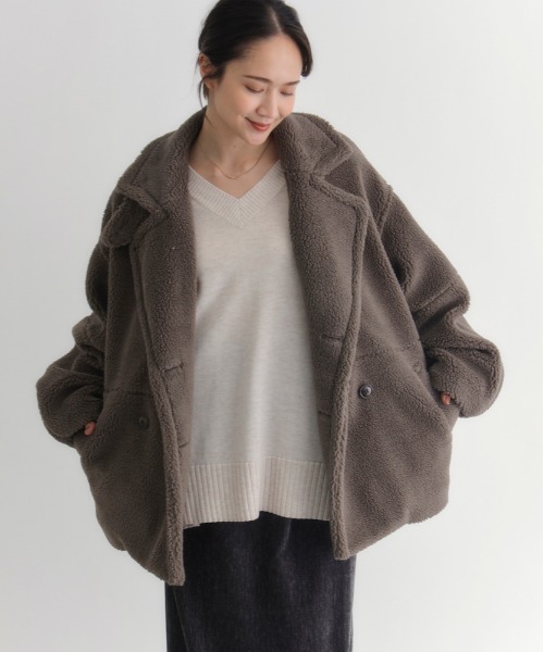 Right-on（ライトオン） コート アウター 「HONEYSUCKLE ROSE」マルチ