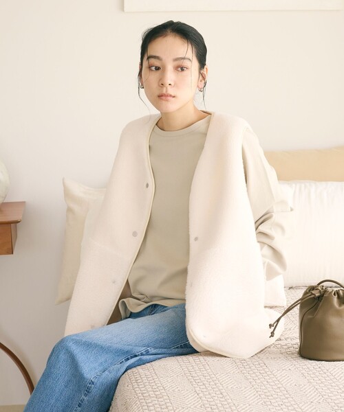 BEAUTY＆YOUTH UNITED ARROWS コート アウター 「WEB限定」ボア
