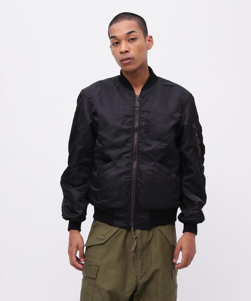 AVIREX（アヴィレックス） ma1 ma-1 「VINTAGE LINE」L-2 BLACK / L-2